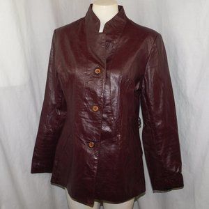 Leather Coat By Alex Beautiful Jacket